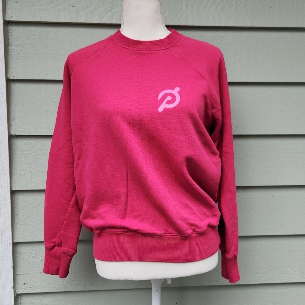 Spiritual Gangster Pink Peloton Sweatshirt Small